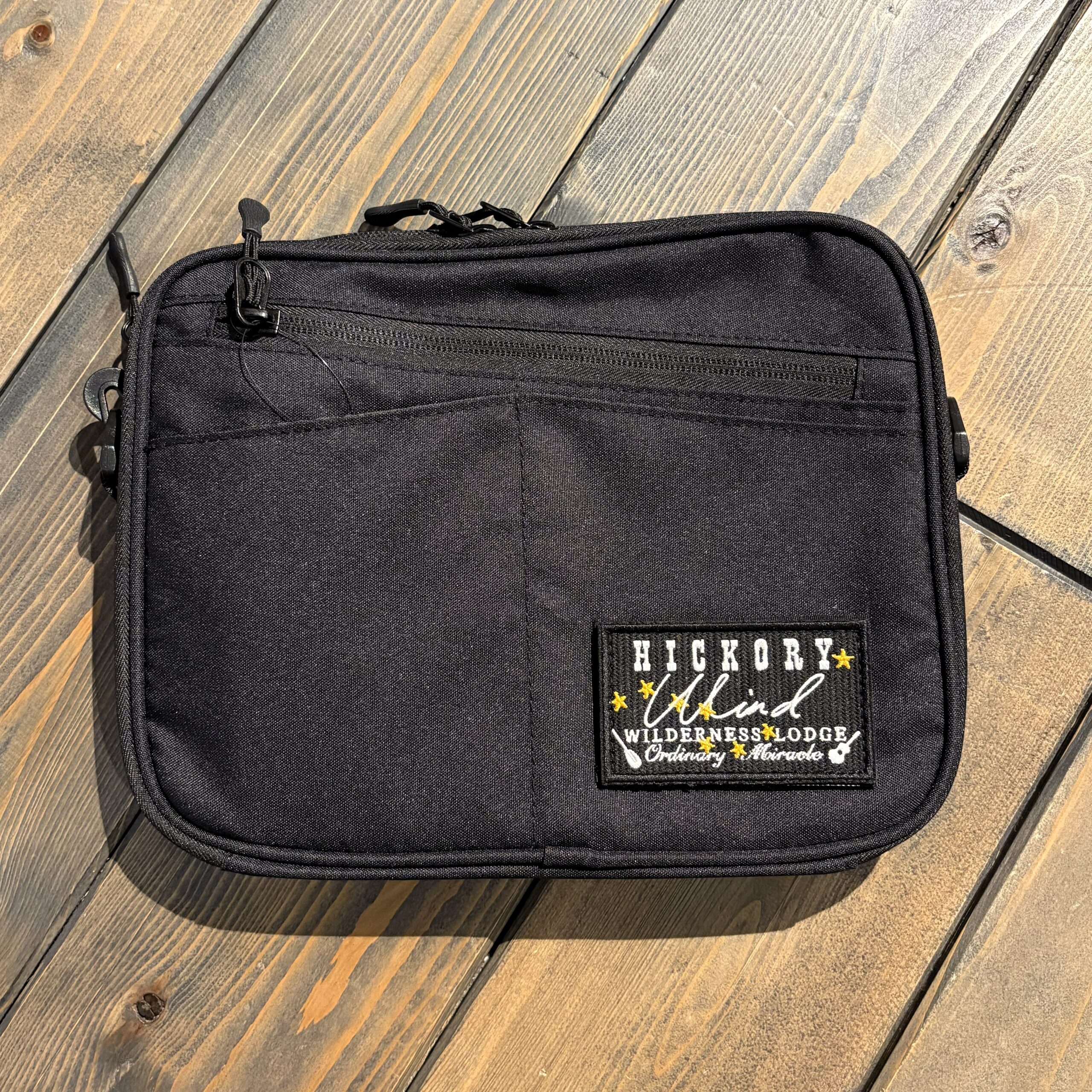 サコッシュ(横型・ブラック)※ポストカード3枚付き